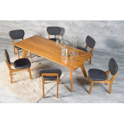 Mesa Donna 2.05 x 0.90m (Sillas no incluidas) - Dadone HDH