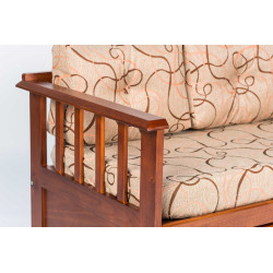 Diván Cama Santa Fe c/Carro y 6 Cajones - Color Living