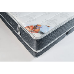 Conjunto Sommier Zafiro 1.40m x 1.90m - Deseo Confort