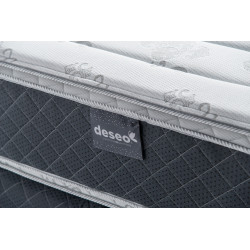 Conjunto Sommier Zafiro 1.40m x 1.90m - Deseo Confort