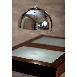 Mesa MONTECATINI Extensible 1.20m./1.60m x 0.80m. Tapa c/Vidrios- Dadone HDH