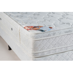 Conjunto Sommier Diamante c/EuroTop 1.80m x 2.00m - Deseo Confort