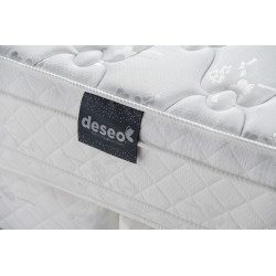 Conjunto Sommier Diamante c/EuroTop 1.80m x 2.00m - Deseo Confort