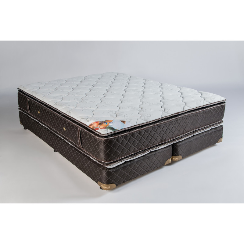Conjunto Sommier Topacio 1.60m x 2.00m - Deseo Confort