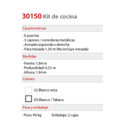Kit de Cocina 3015 - Platinum