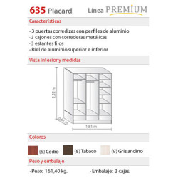 Placard 635 - Platinum