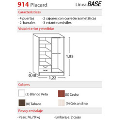 Placard 914 - Platinum