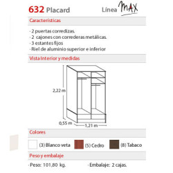 Placard 632 MAX - Platinum