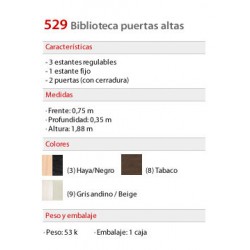 Biblioteca Puertas Altas 529 - Platinum
