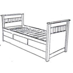 Cama Capitan Full (Triple) - Cravero