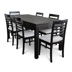 Mesa EURO 1.80m Tapa Madera - Patria