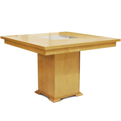 Mesa Euro Base Central 1.20 x 1.20 - Patria Muebles