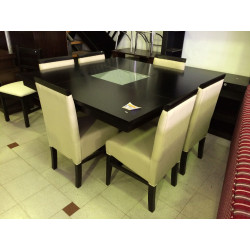 Mesa Euro Base Central 1.20 x 1.20 - Patria Muebles