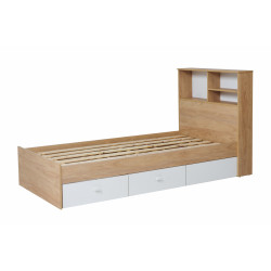 Cama Ecopack 1 Plaza Repisa...