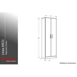 Despensero Arco 2 Puertas - Ricchezze