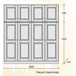 Placard 2.00m. x 2.30m. - Mobilia