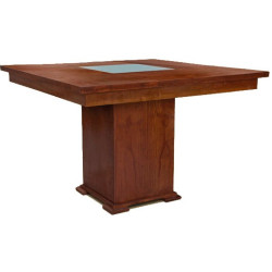 Mesa Euro Base Central 1.40 x 1.40 - Patria Muebles