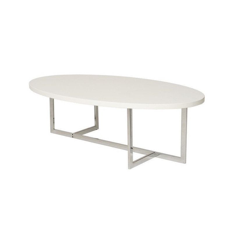 Mesa de Living Nuovi II Ovalada - Adamobili